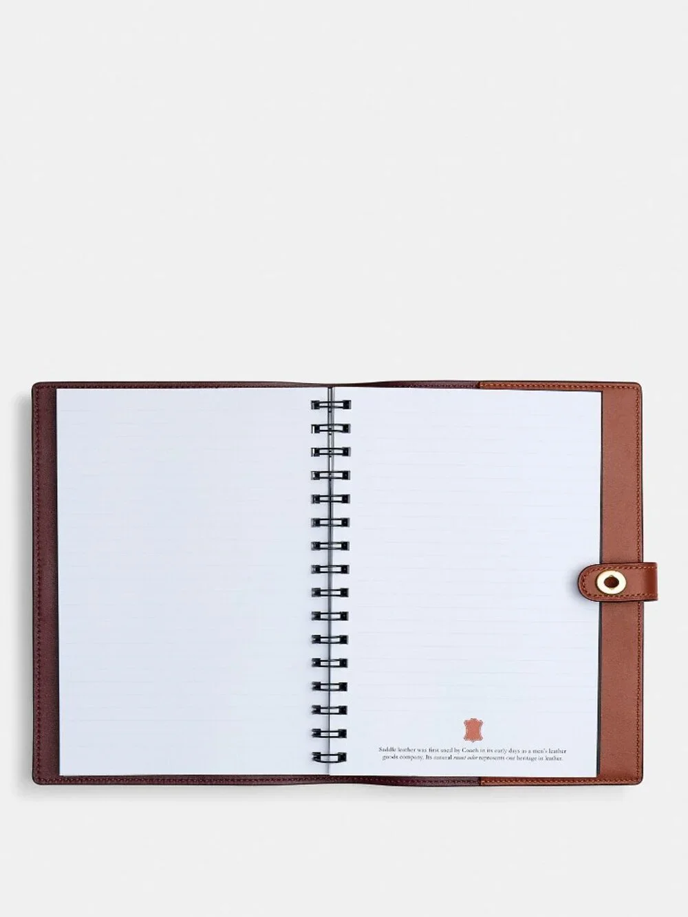 Coach Notebook In Signature Canvas With Holiday Train
